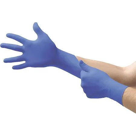 ANSELL ANSELL N273 Disposable Nitrile Gloves, Powder-Free, Cobalt, Personal Protective Equipment — product photo