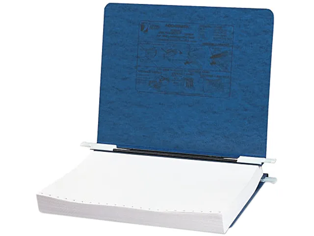 ACCO ACCO 54123 Pressboard Hanging Data Binder 11 x 8-1/2 Dark Blue — product photo