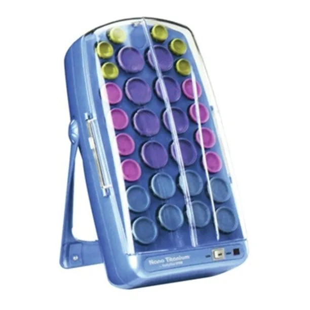 Babyliss Pro Babyliss Pro BABNTHS40 Nano Titanium 30 Roller Set Blue — product photo