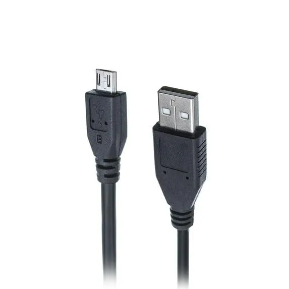 Lumenzi Lumenzi USB 2.0 A Male to Micro B Male Cable 3 FT Black — product photo