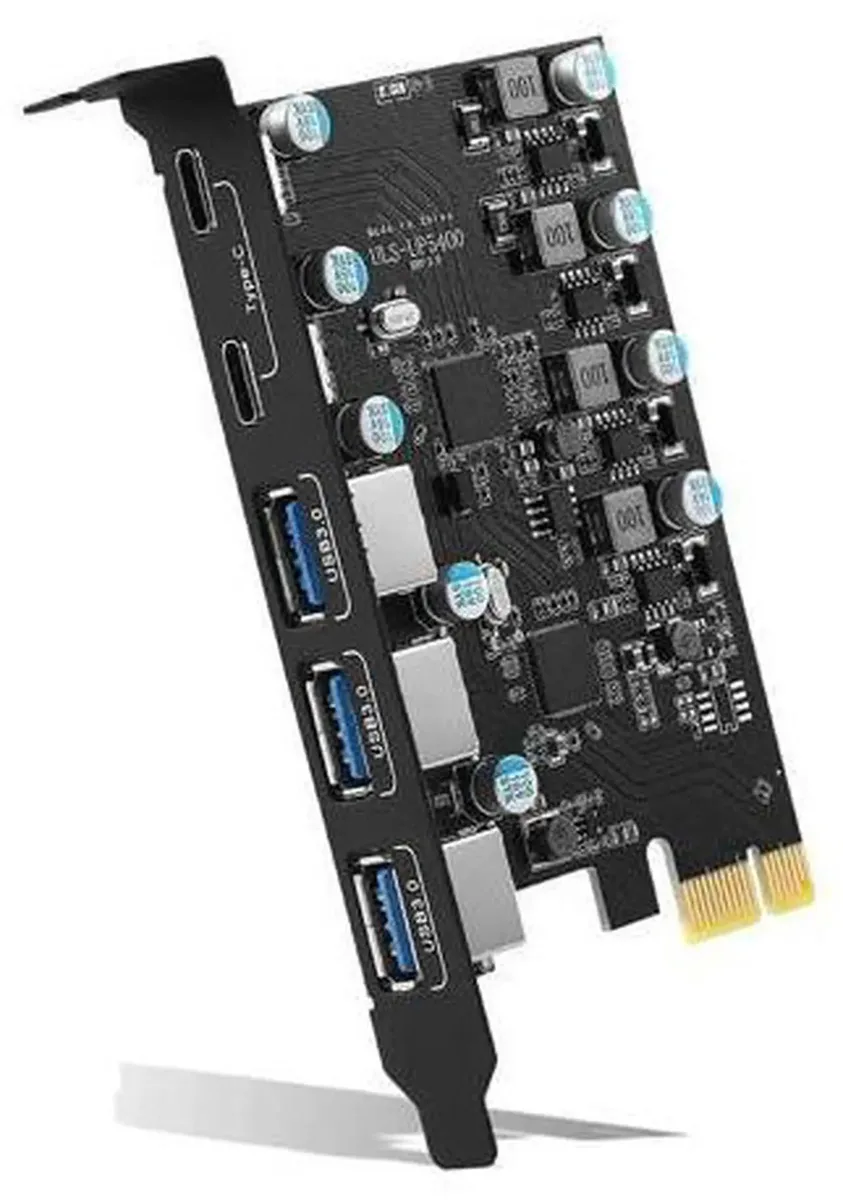 SMUGDESK SMUGDESK 5-Port USB 3.0 PCI Express Expansion Card Data Adapter — product photo