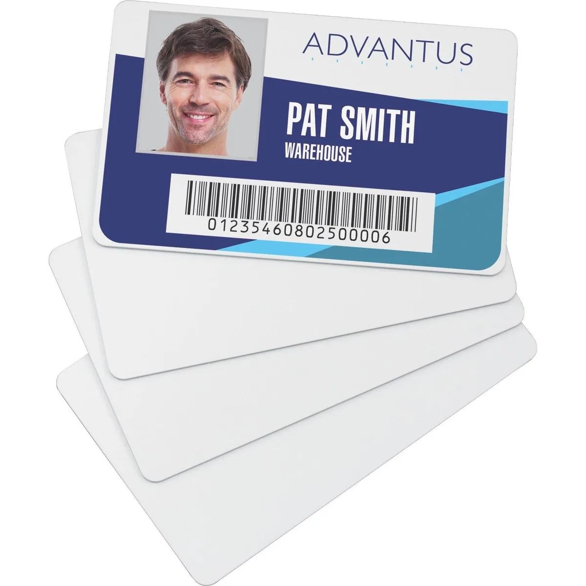 Advantus Advantus 97034 Security ID Cards 100 Pack 2.13 x 3.38 in — product photo