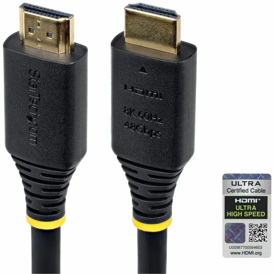 STARTECH STARTECH 5m 16.4ft Certified Ultra High Speed HDMI Cable 8K 60Hz 4K 120Hz HDMI 2.1 HDR10+ eARC 48Gbps — product photo