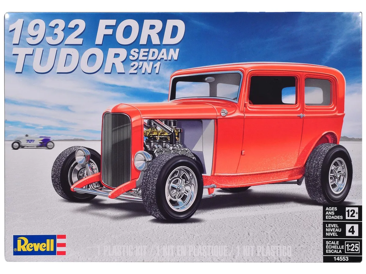 Revell Revell 1932 Ford Tudor Sedan 2-in-1 1/25 Scale Model Kit — product photo