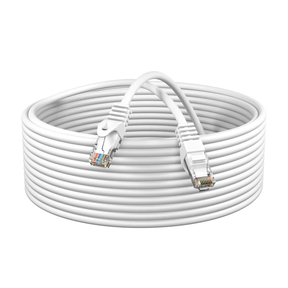 No Sew No Sew Cat6 1.5FT network ethernet cable 550Mhz White — product photo