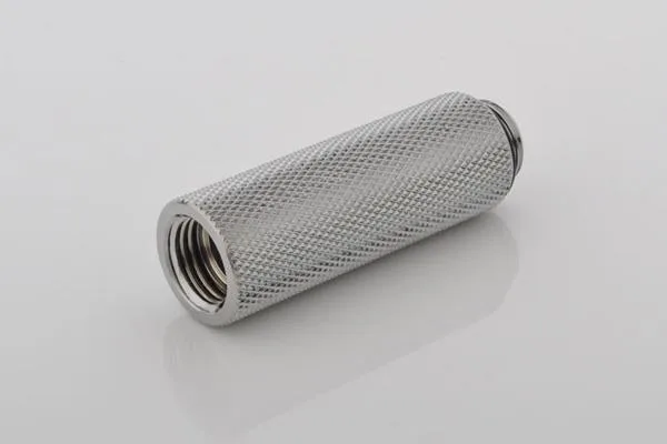 Bitspower Bitspower BP-WTP-C65 G1/4" Male-Female Extender Fitting 40mm Silver Shining — product photo