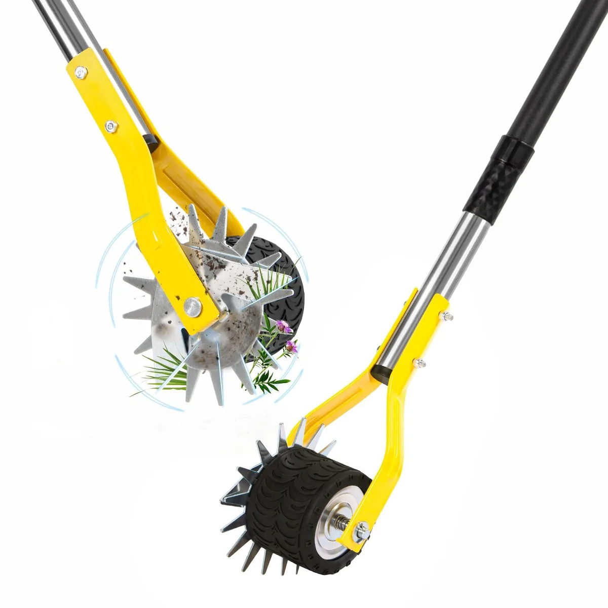  BlumeTrec 75 Inch Manual Wheel Rotary Edger 2.6in Wheel — product photo