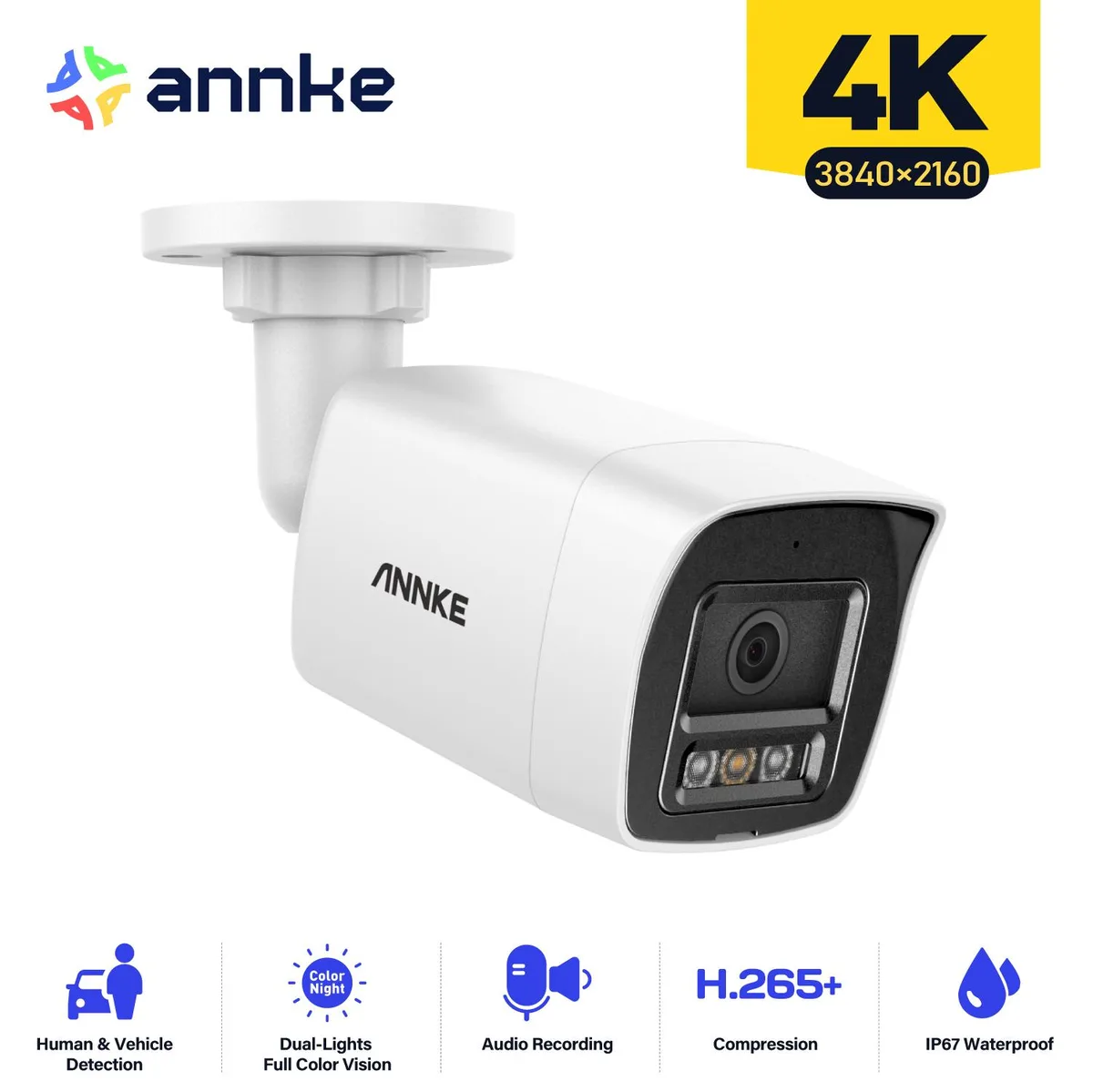 Annke Annke C800 4K 8MP PoE surveillance security system — product photo