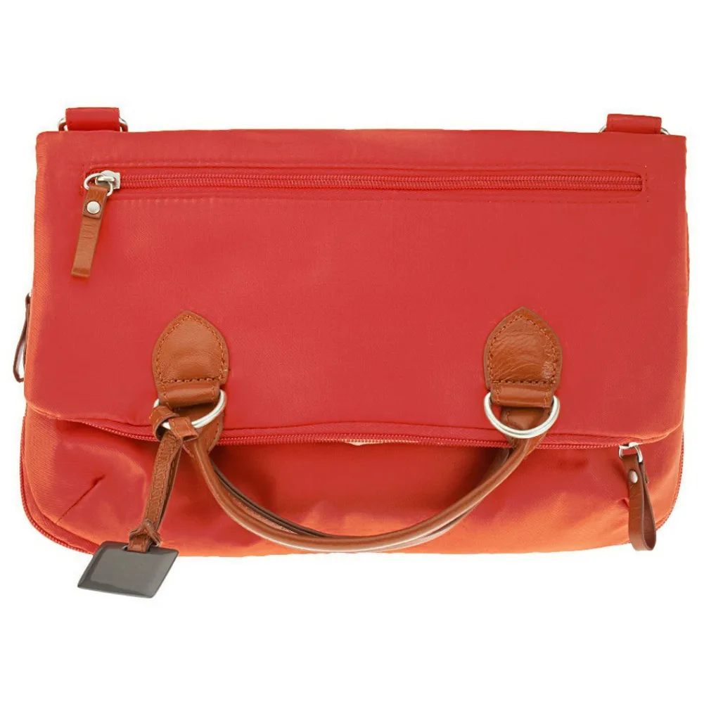 Travelon Travelon Piegare Double Handle Tote Red 1.75" expansion bag — product photo