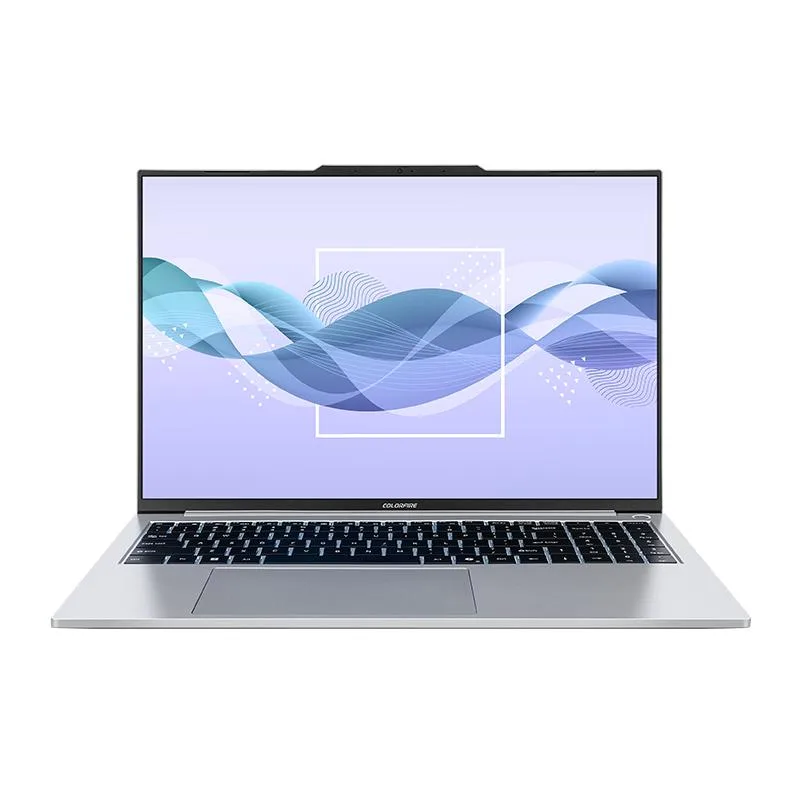 Colorfire Colorfire E16 business laptop Ryzen 7 7735HS 16GB 512GB 16" 120Hz — product photo