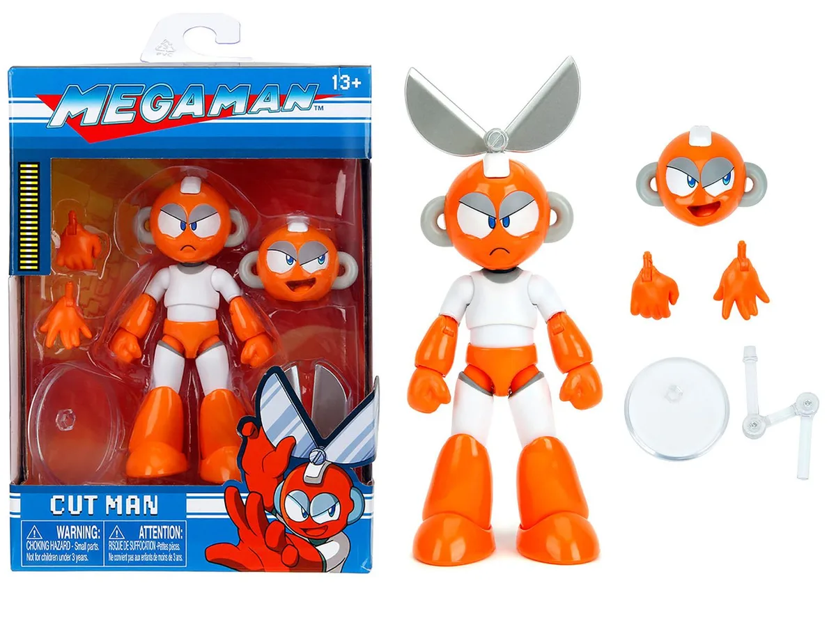 Jada Jada Cut Man 4.5" Mega Man Figure 1987 — product photo