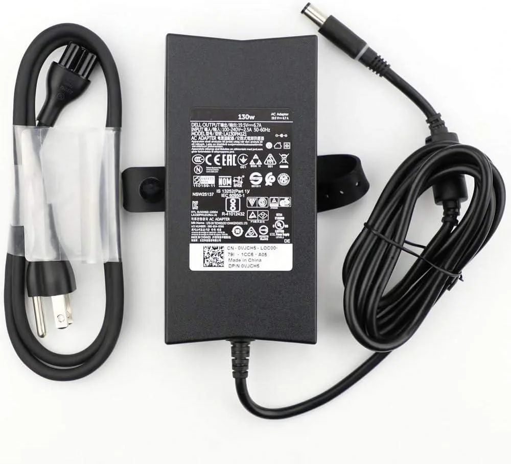 usbroway usbroway 130W AC Charger 19.5V 6.7A 5.0×7.4 mm Dell Inspiron Precision — product photo