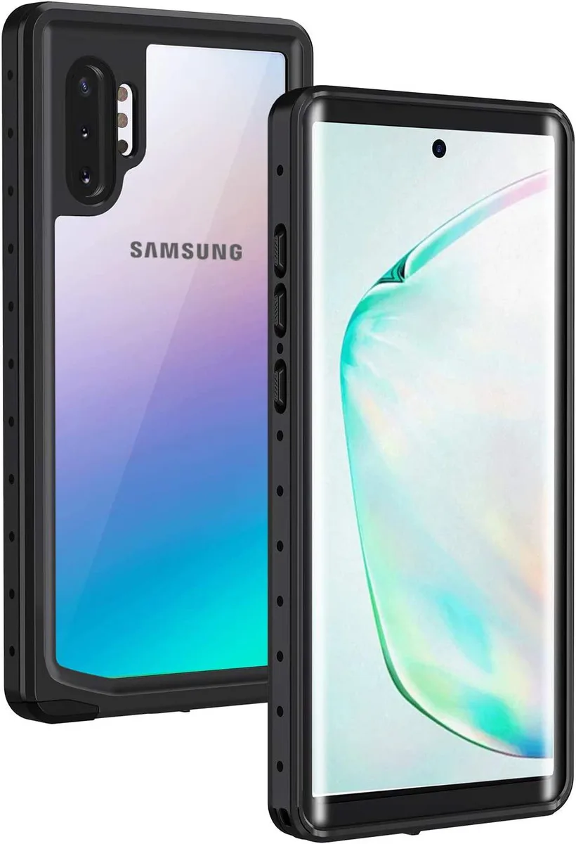 Case Case IP68 Waterproof Case for Samsung Galaxy Note 10 6.3 inch 2019 Black — product photo