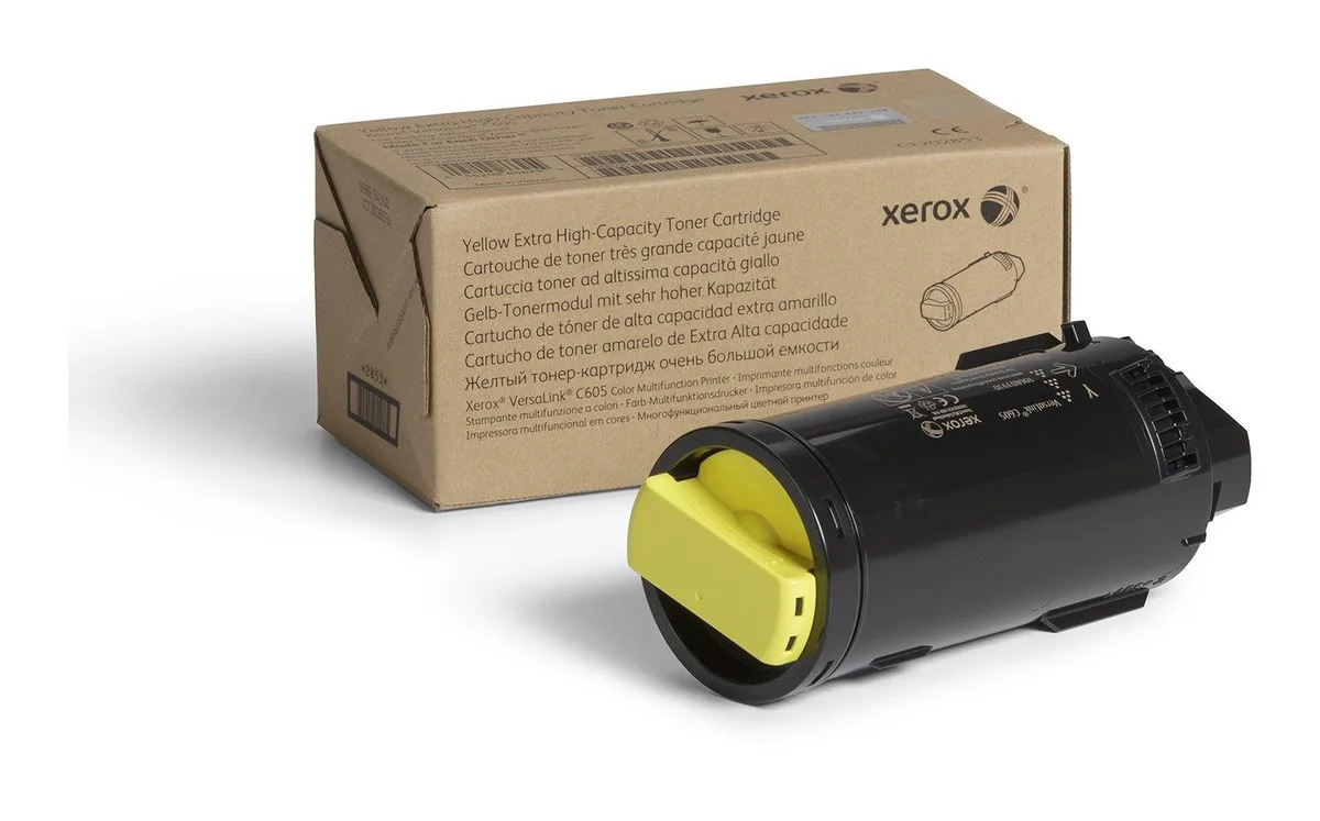 XEROX XEROX 106R03930 Yellow Extra High-Yield Toner Cartridge 16800 Pages — product photo