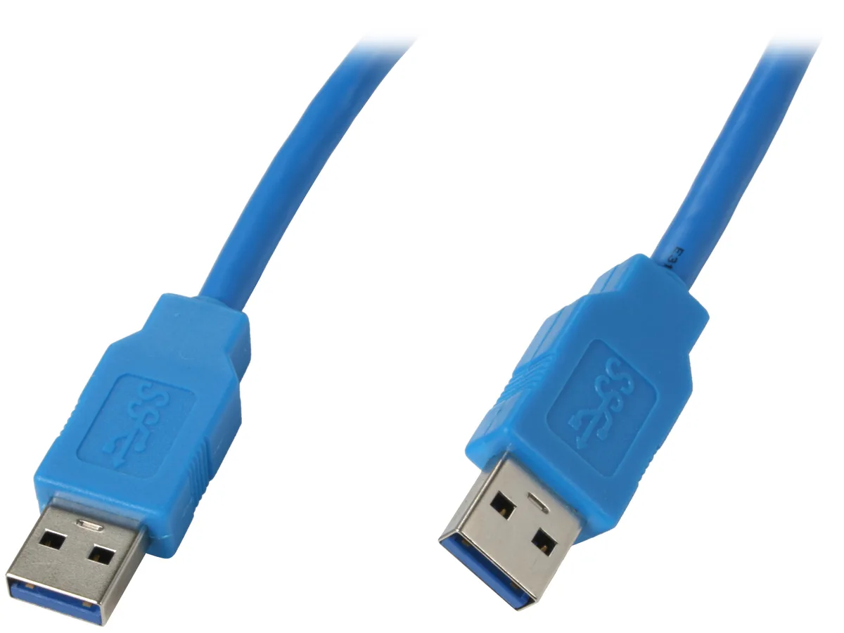 Kaybles Kaybles USB3-MM-3FT USB 3.0 A Male to A Male cable 3ft Blue — product photo