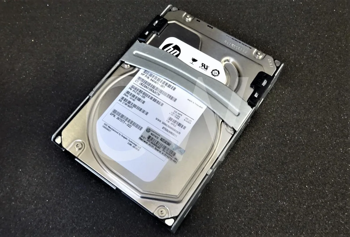 HP HP 574270-001 574023-B21 500GB 7200RPM 3Gbps 3.5" SATA internal hard drive — product photo