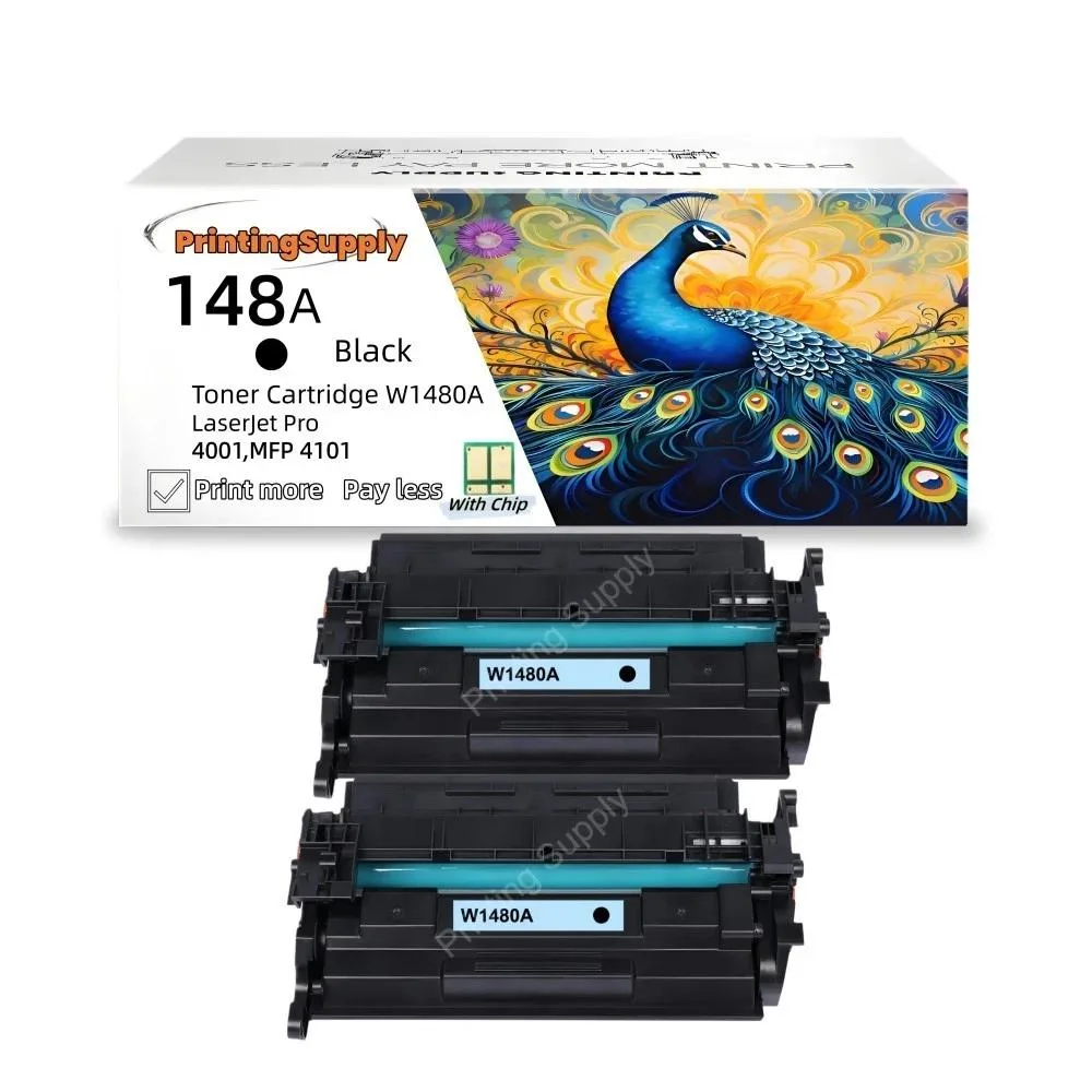 Ninestar Technology Ninestar Technology W1480A Black Toner Cartridge 2-Pack — product photo