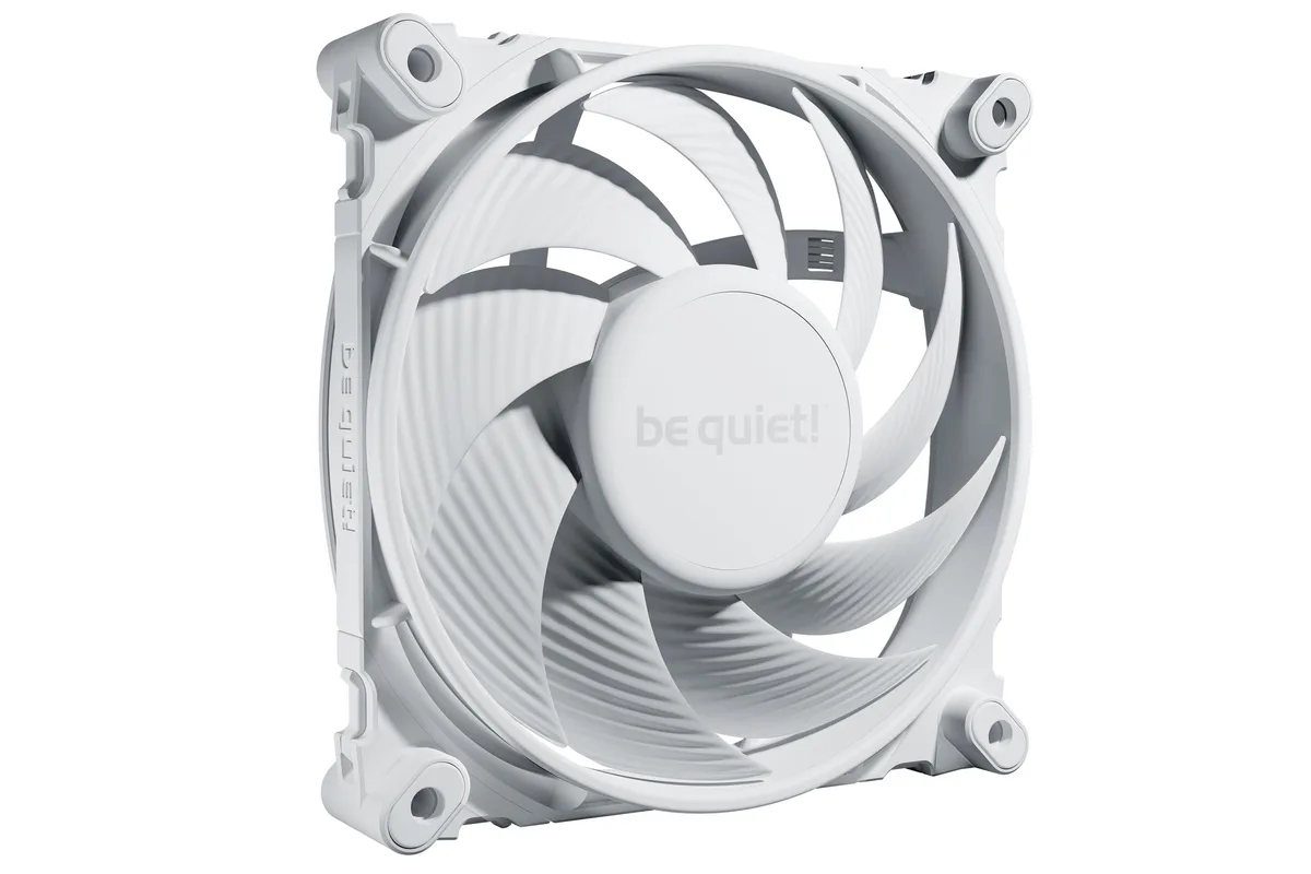 be quiet! be quiet! BL115 Silent Wings 4 120mm PWM 2500 RPM White case fan — product photo
