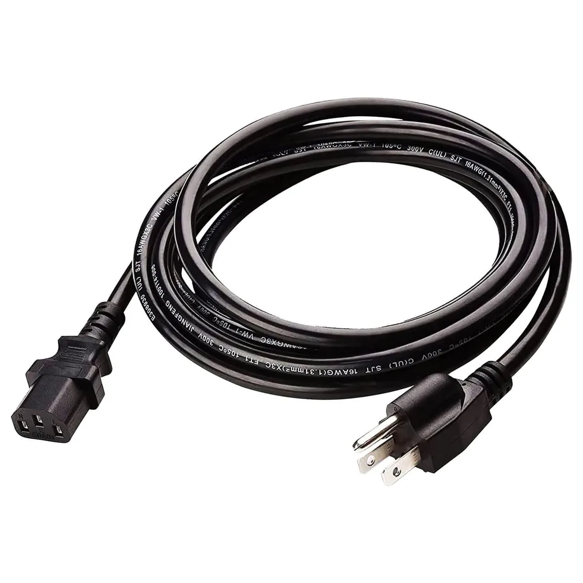 5 Core 5 Core PC 1001 6 ft C13 AC Power Cord — product photo