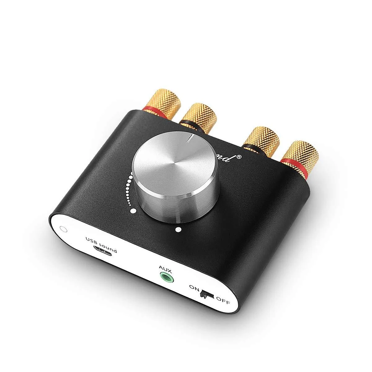 LORDWORLD LORDWORLD Mini Bluetooth 5.0 Amplifier 100W 2.0Ch Black — product photo