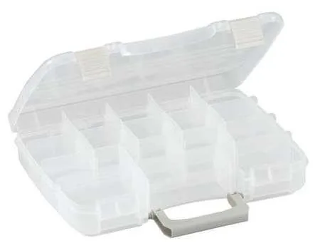 Plano Molding Co. Plano Molding Co. 3860-01 Adjustable Compartment Box 5 to 17 compartments — product photo
