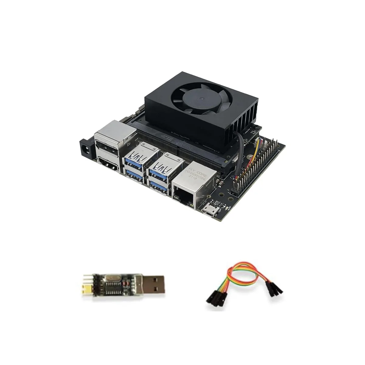 GSM Outdoors GSM Outdoors Jetson Nano SUB Kit 16GB eMMC Fan Cooling — product photo