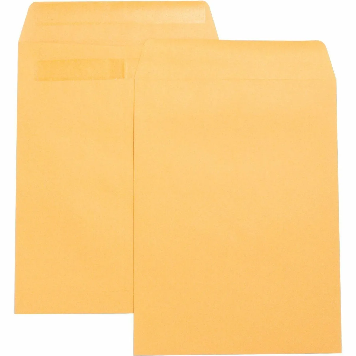 Business Source Business Source 42123 Press-and-Seal Catalog Envelopes 9x12 28 lb 100/Box — product photo