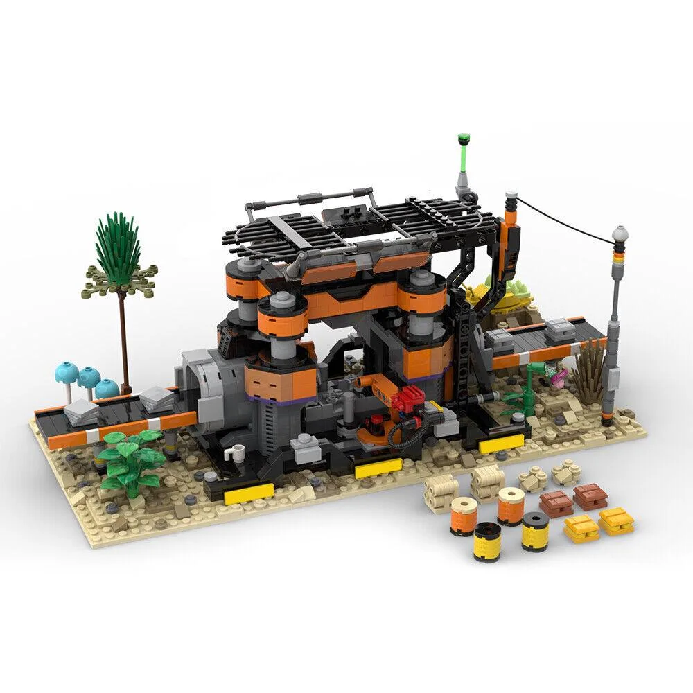 ZITIANYOUBUILD ZITIANYOUBUILD Global Factory Display Model 1532 Pieces MOC — product photo