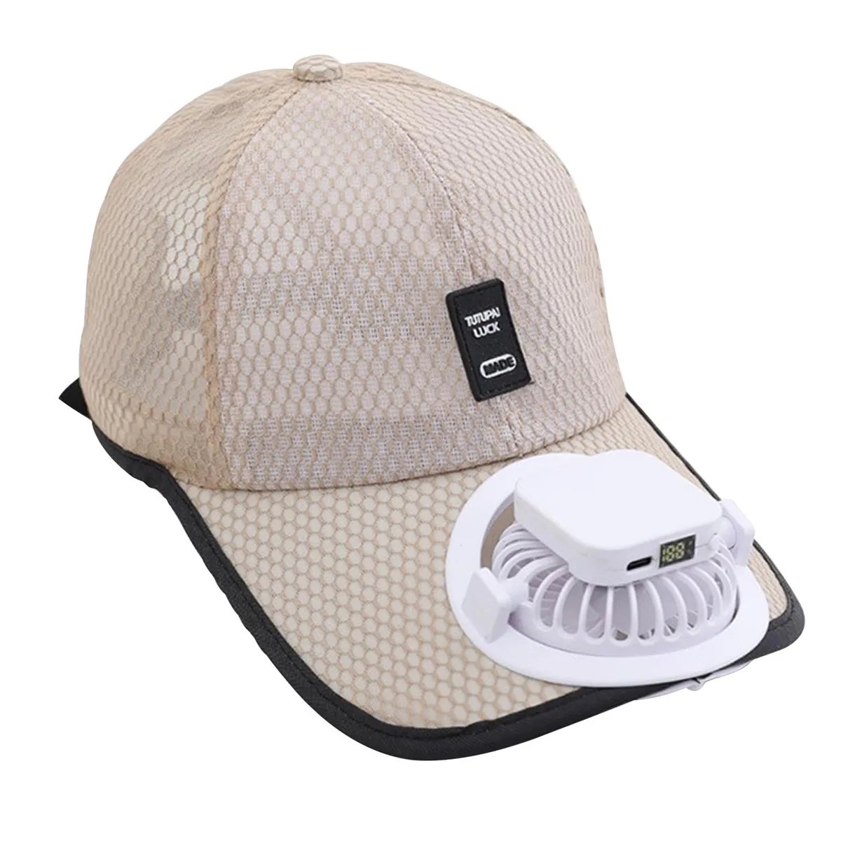 Solar Fan Baseball Cap 12 GB — product photo