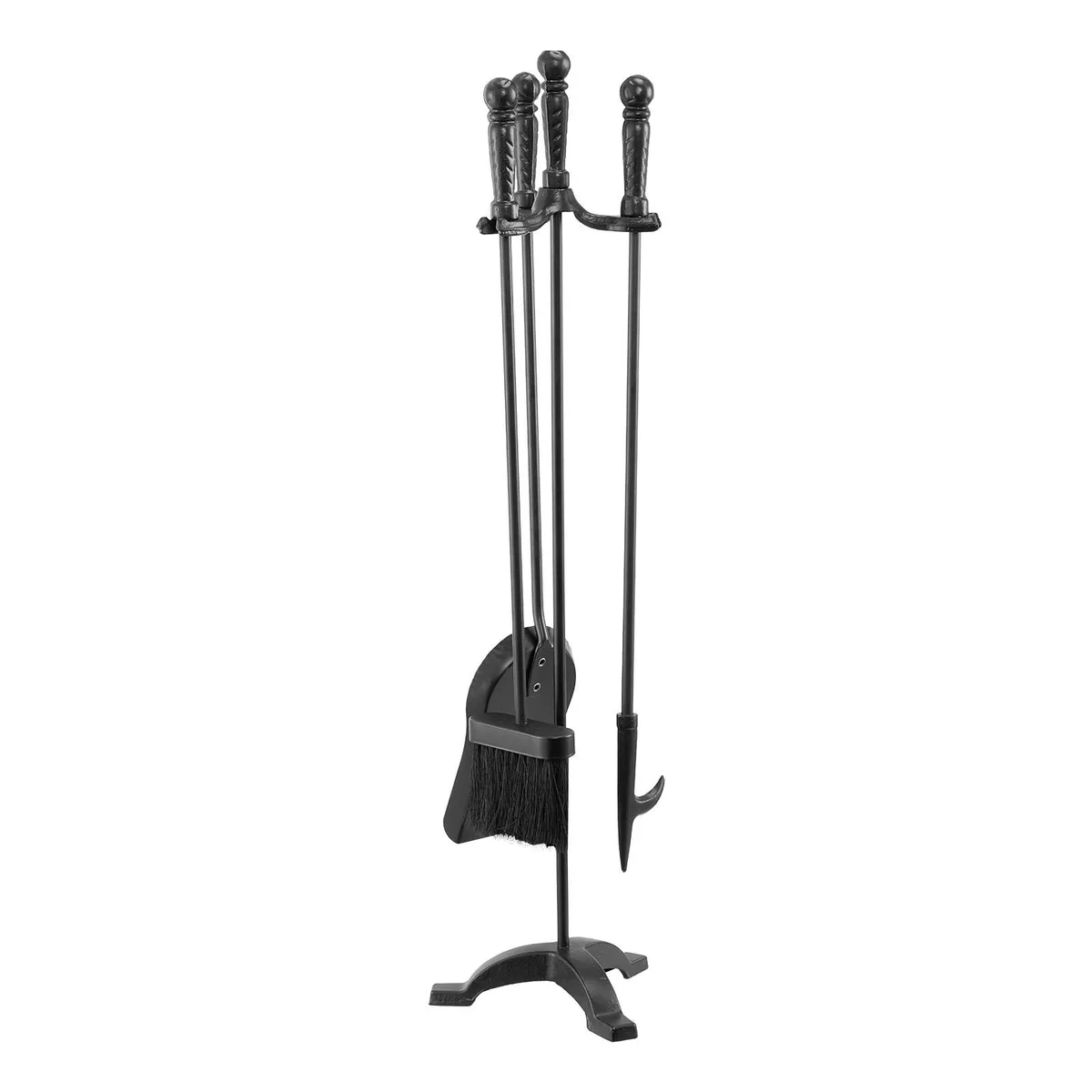 VEVOR VEVOR T41112BK 4-Piece Fireplace Tool Set Black — product photo