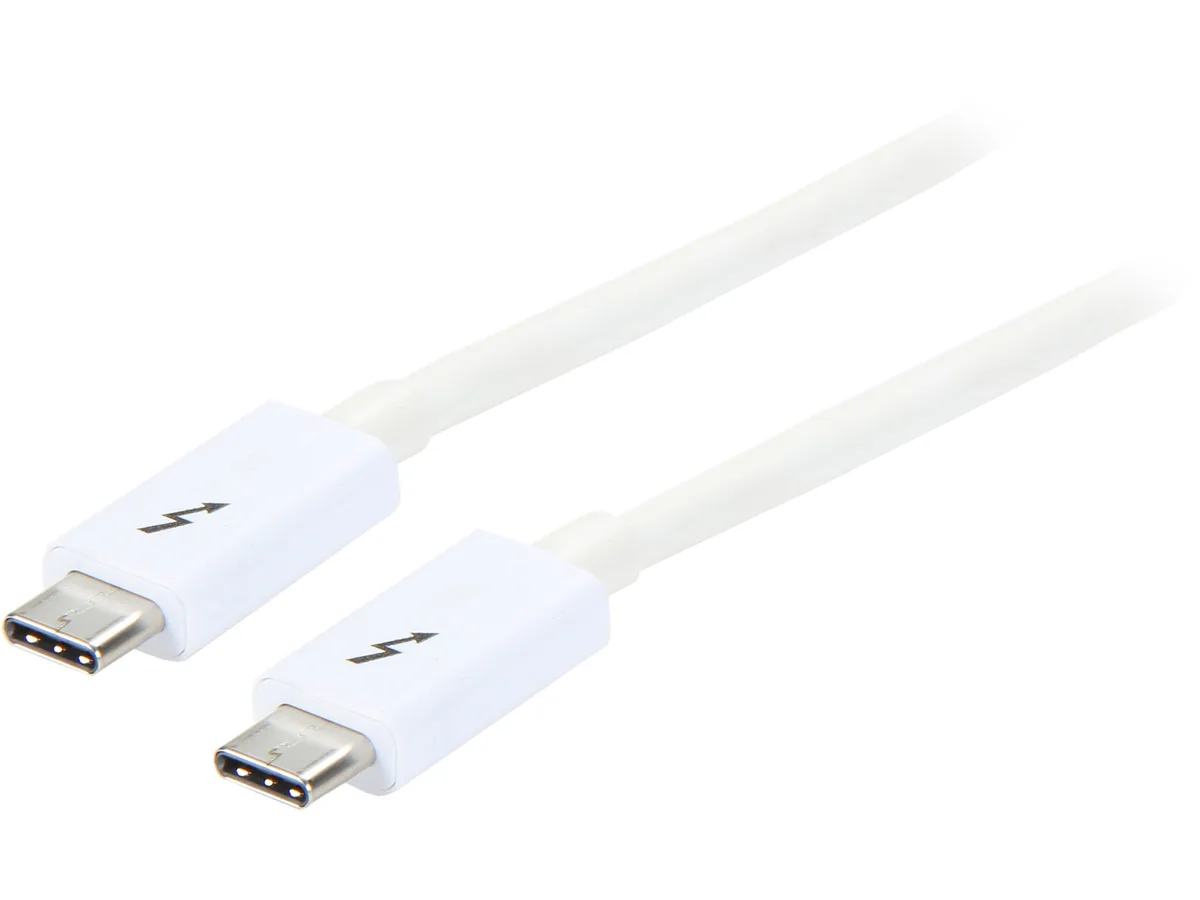 STARTECH STARTECH TBLT3MM2MW Thunderbolt 3 usb cable 2m White 20Gbps 60W — product photo