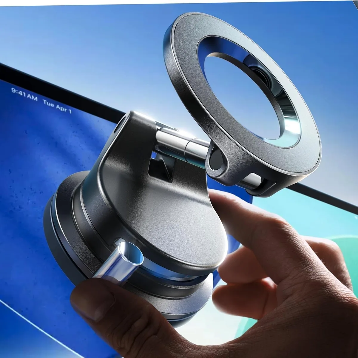  LISEN A608 Magnetic Suction Car Mount 3800gf 90 lbs Black — product photo