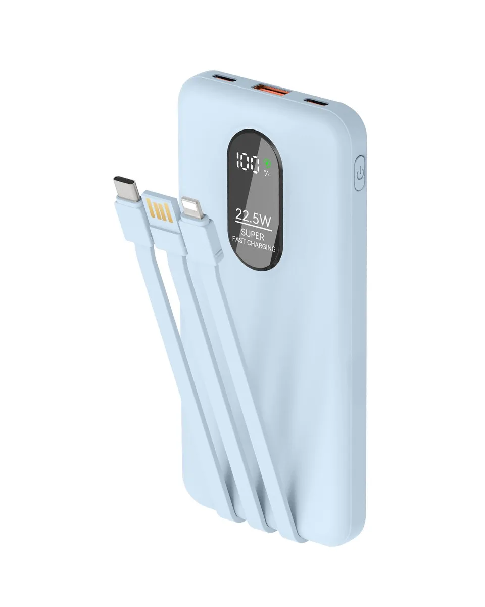 JONKUU JONKUU O10Blue power bank 10000 mAh blue — product photo