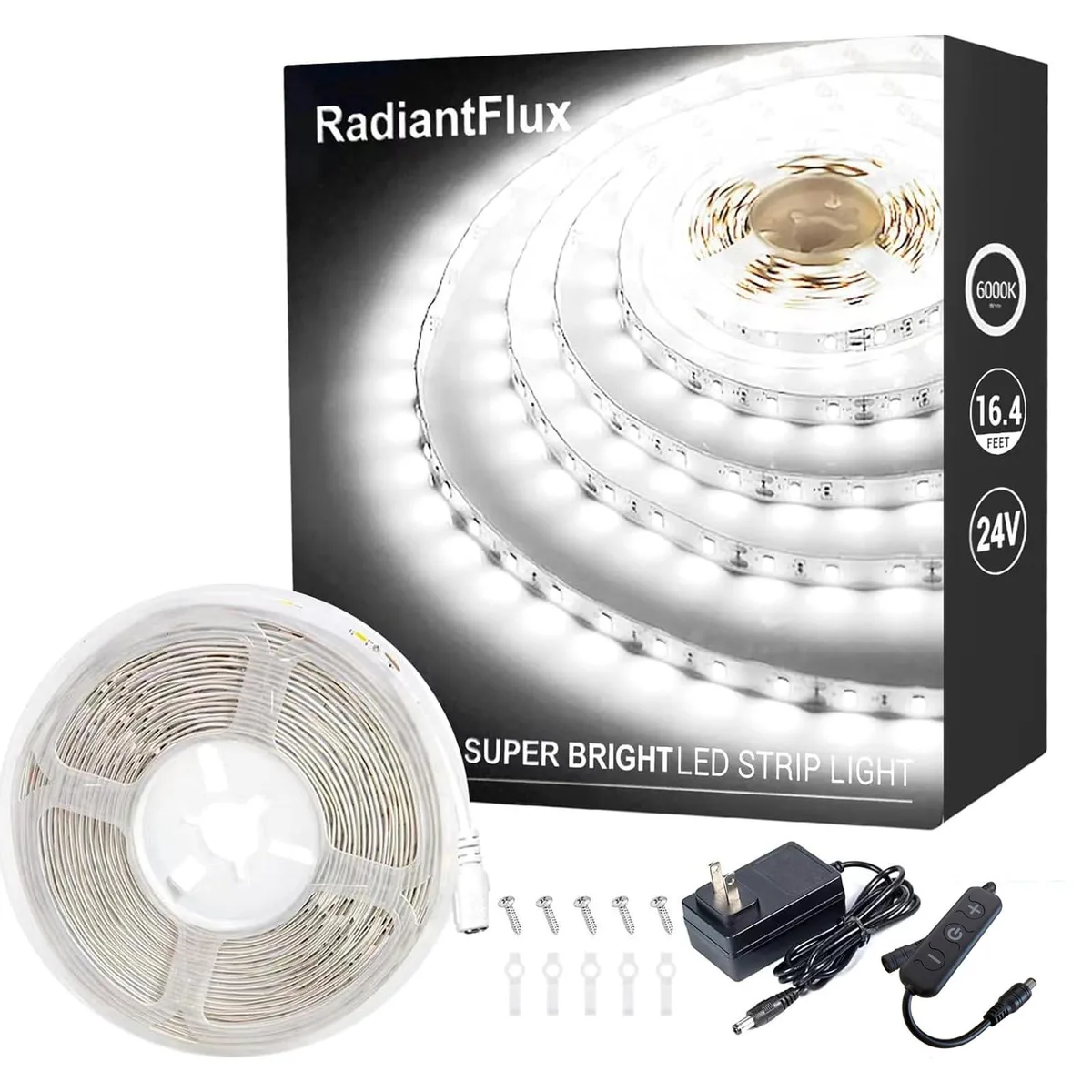  RadiantFlux 5mbai 16.4ft 300 LED light kit — product photo