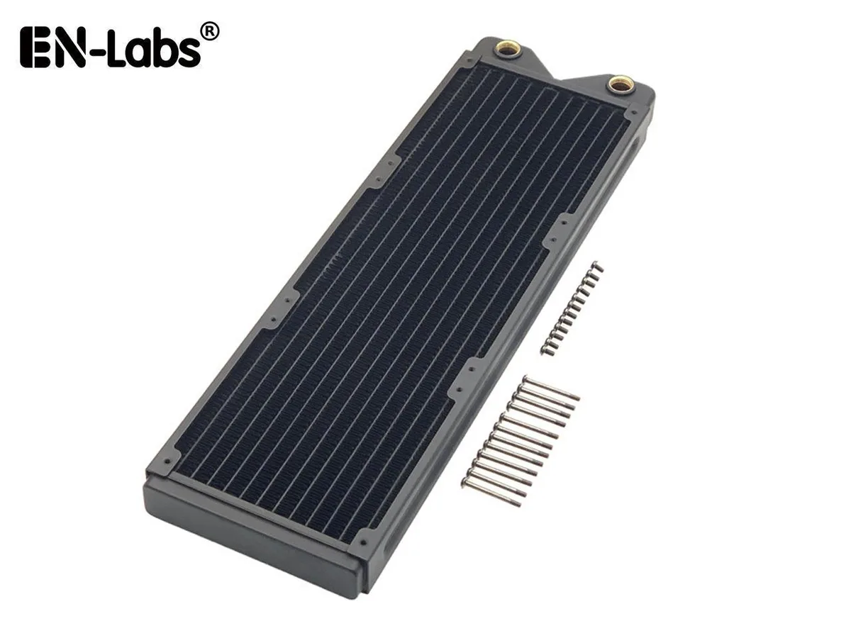 EN-Labs EN-Labs 360mm Copper Radiator 12-Tube 1.06in Black — product photo