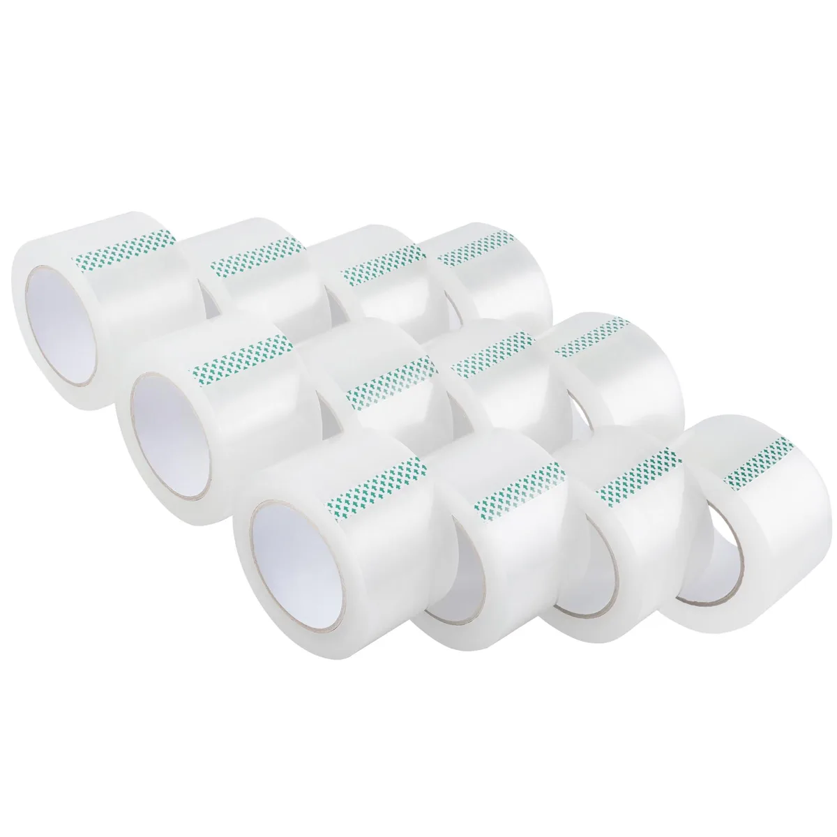 Heavy Duty Packing Tape 12 Rolls 3 in x 90 Yd Clear — product photo