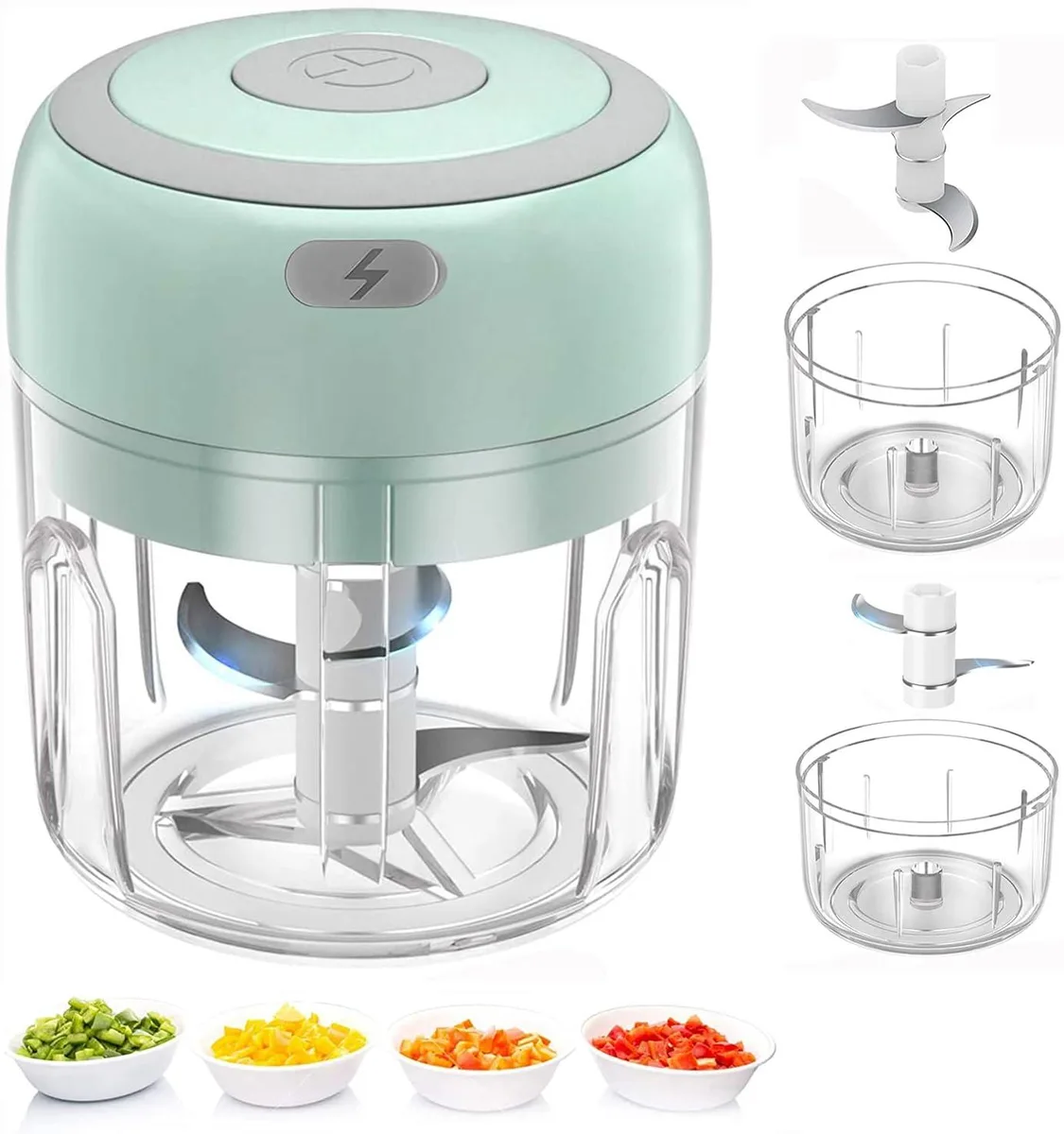 Modus Modus 100/250ml USB Electric Mini Garlic Chopper Meat Grinder — product photo