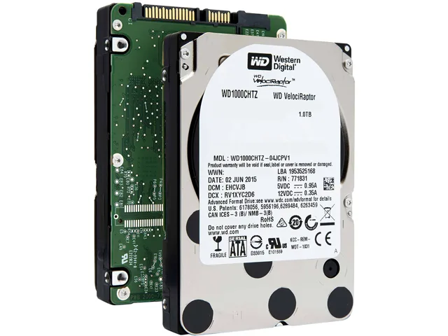 Western Digital Western Digital WD1000CHTZ 1TB 10000 RPM 64MB SATA 6.0Gb/s 2.5" laptop hard drive — product photo