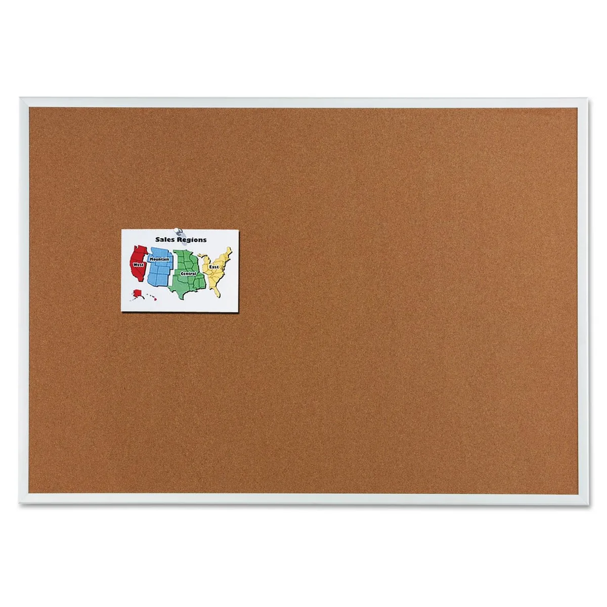 Quartet Quartet 2307 Cork Bulletin Board 72 x 48 in — product photo
