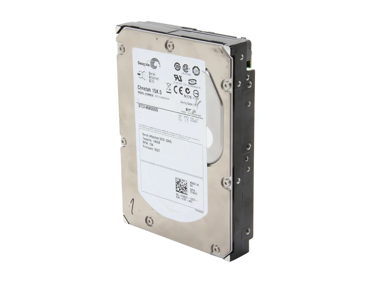 Seagate Seagate Cheetah 15K.5 ST3146855SS 146GB 15000 RPM 16MB SAS 3.5" internal hard drive — product photo