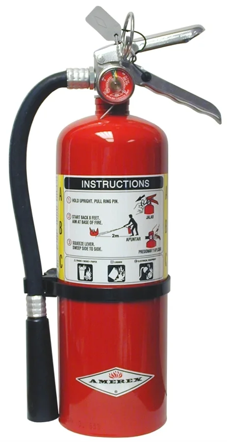 AMEREX CORP AMEREX CORP B402 5 lb ABC Dry Chemical Fire Extinguisher 3A:40B:C — product photo