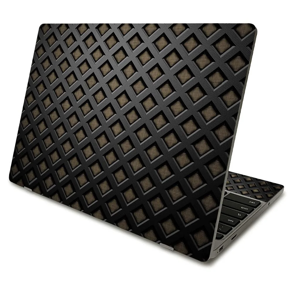 MightySkins MightySkins Skin for Samsung Chromebook 4 (2021) 11.6" Black Wall 2 in 1 accessory — product photo