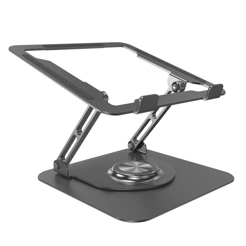 ESTONE ESTONE F147 360° Rotating Aluminium Laptop Stand 10-16" Black — product photo