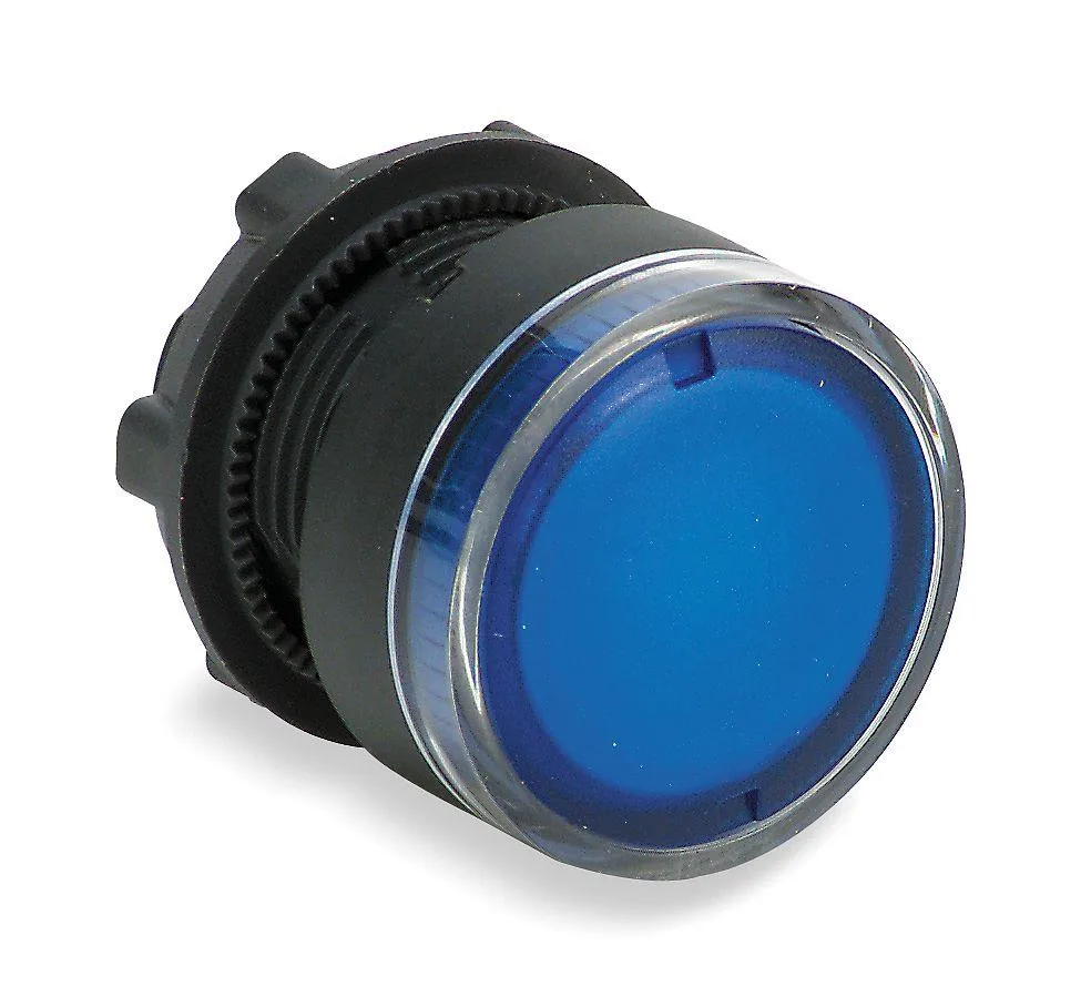 Schneider Electric Schneider Electric Flush Push Button Blue 22 mm — product photo
