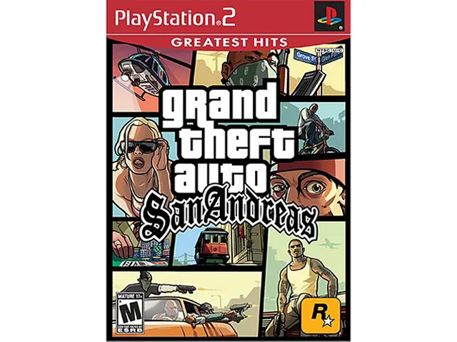Rockstar Rockstar Grand Theft Auto San Andreas legacy playstation — product photo