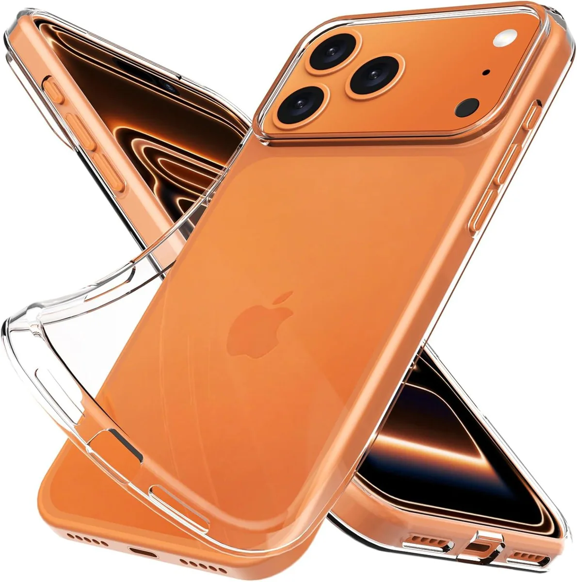 OMOTON OMOTON Silicone Clear Case for iPhone 17 Pro Max — product photo