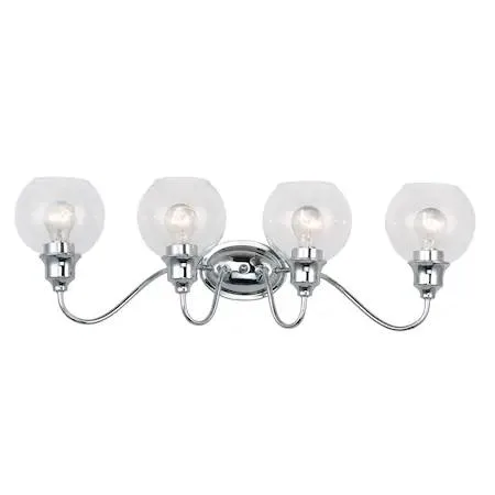 Maxim Maxim Ballord 4-Light 31" Polished Chrome Vanity Light — product photo