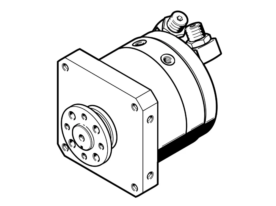 Festo Festo DSM-T-12-270-P-FW-A-B 1145087 rotary actuator electrician tool — product photo