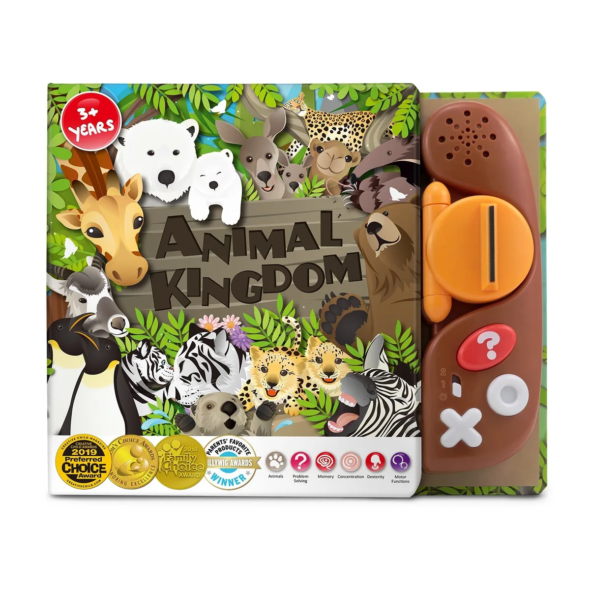 Best Learning Materials Corp. Best Learning Materials Corp. Book Reader Animal Kingdom 12 animals 27 pages — product photo