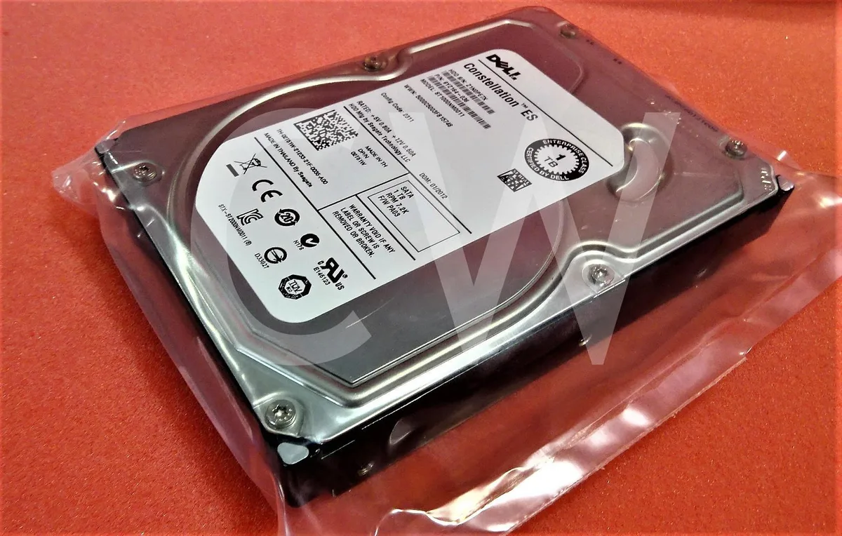 DELL DELL ST1000NM0011 1TB 7200RPM 64MB 3.5" SATA internal hard drive — product photo